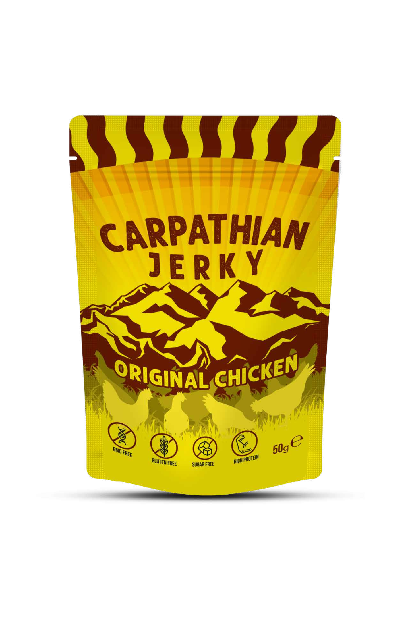Carpathian Jerky Oryginalne Kurczak