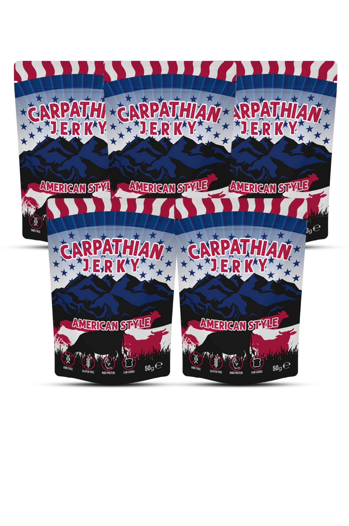 Carpathian Jerky w stylu amerykańskim