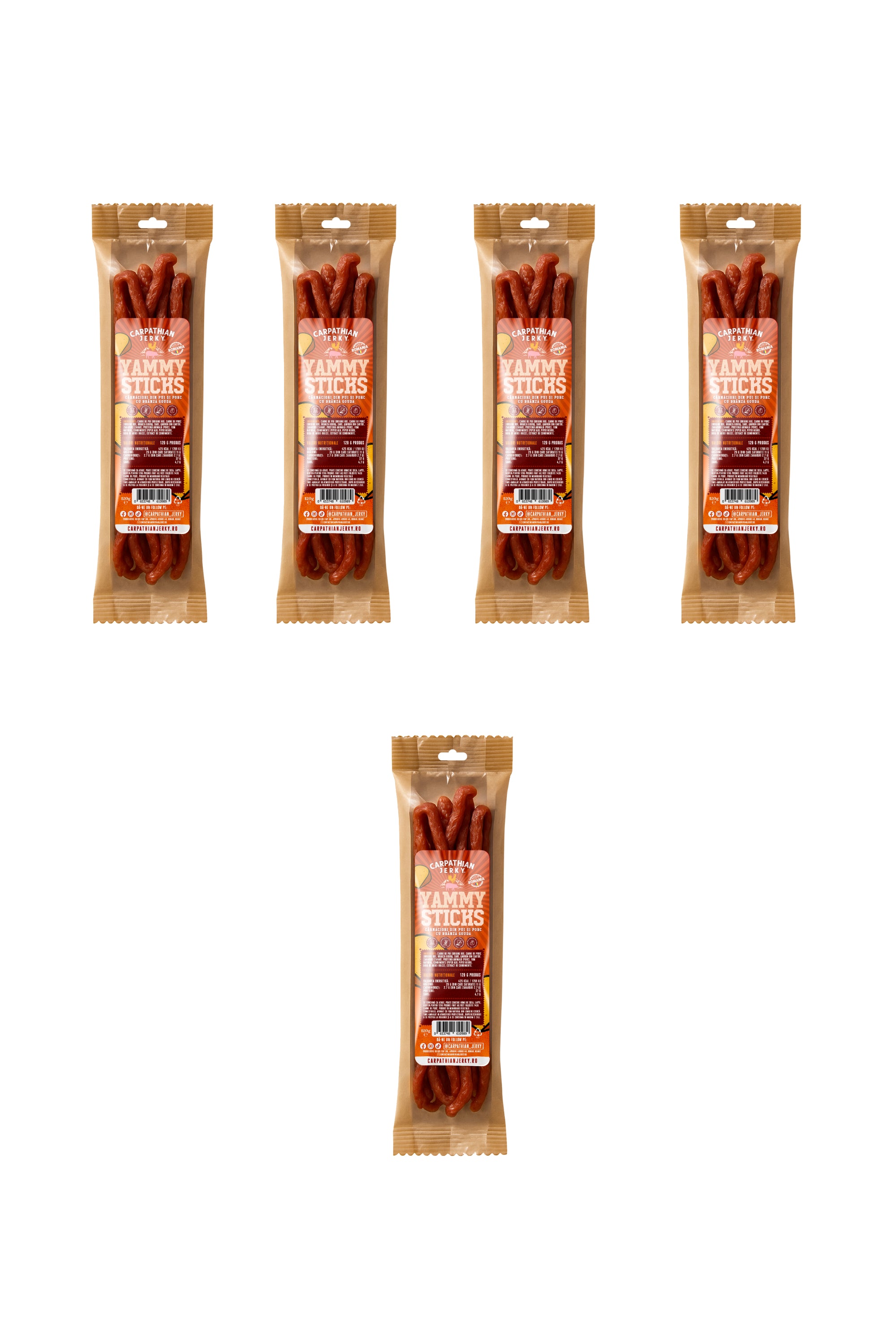 Carpathian Jerky Maxi Sticks