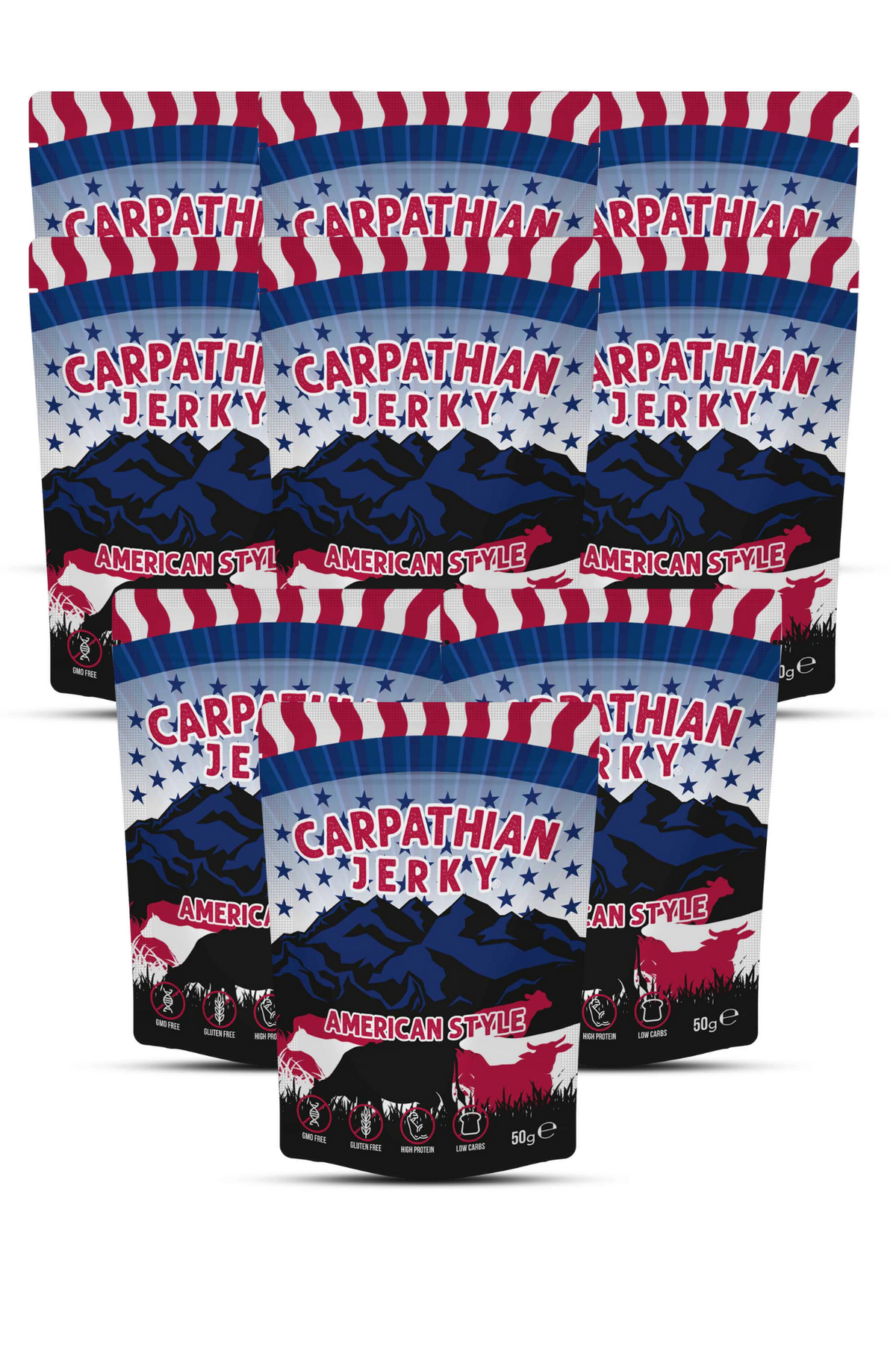 Carpathian Jerky w stylu amerykańskim