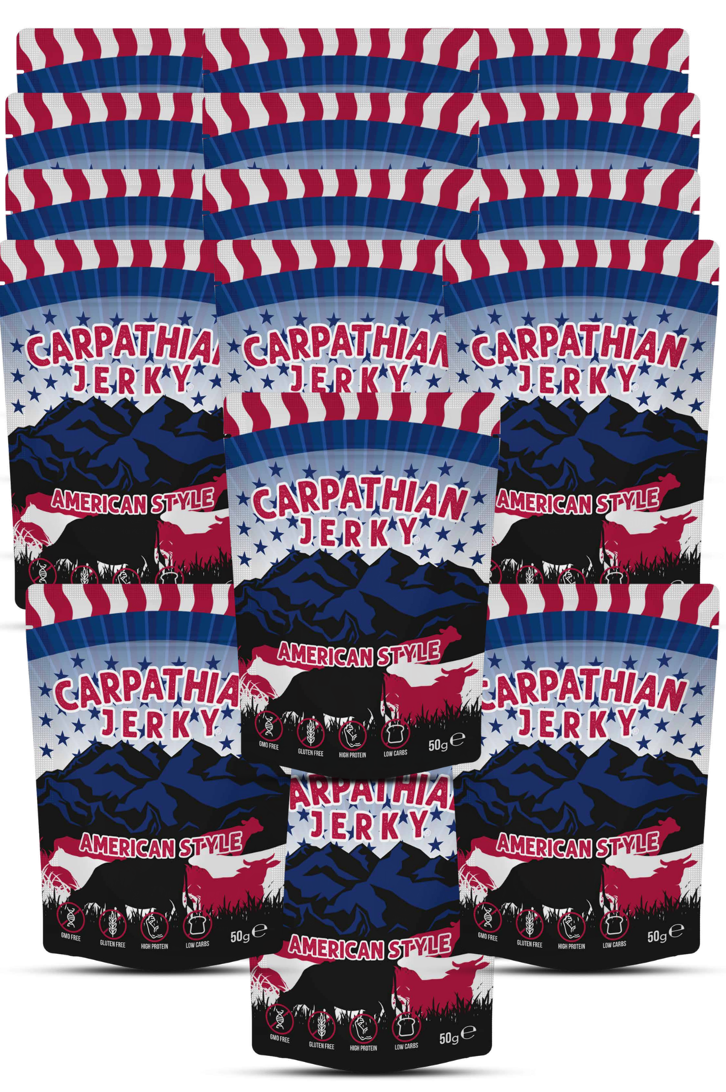 Carpathian Jerky w stylu amerykańskim