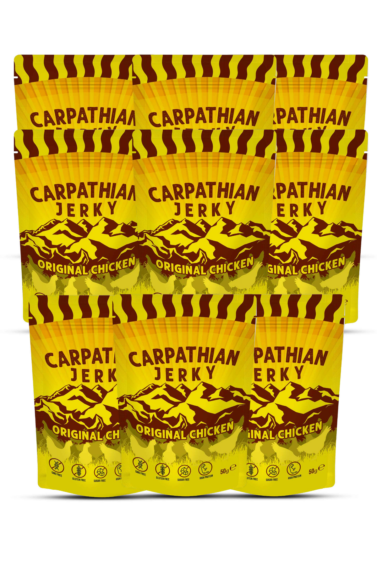 Carpathian Jerky Oryginalne Kurczak