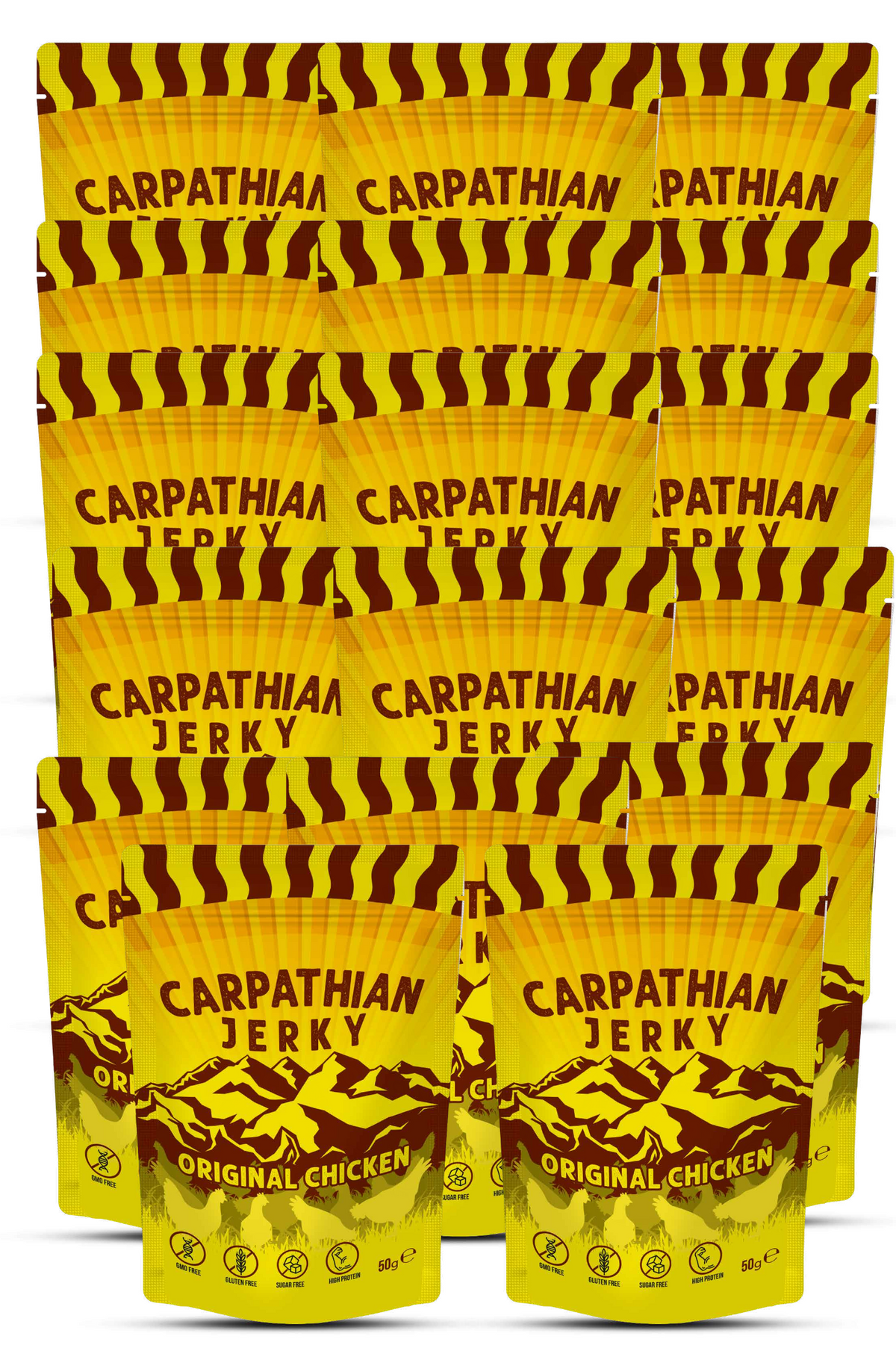 Carpathian Jerky Oryginalne Kurczak