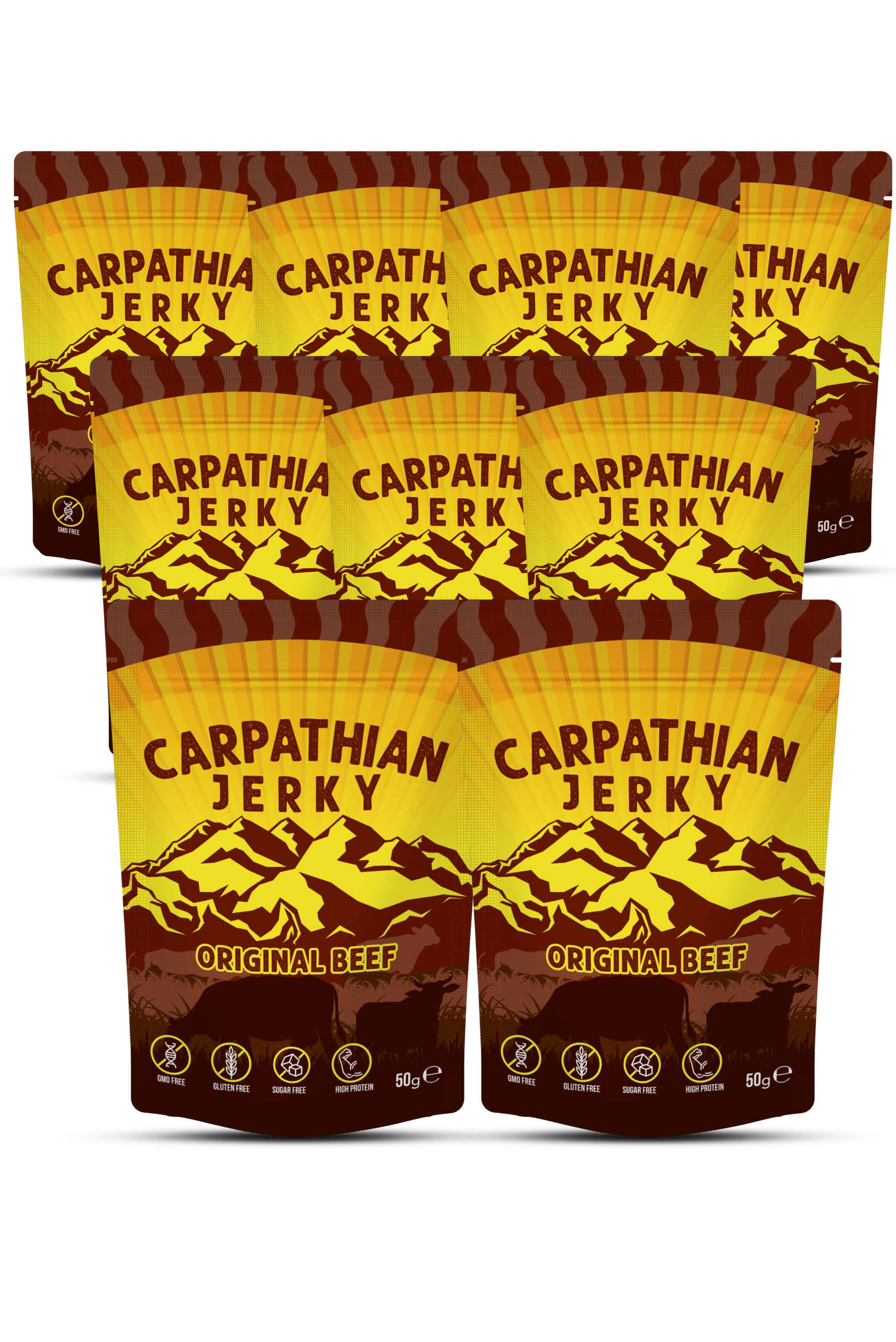 Carpathian Jerky Oryginalna Wołowina