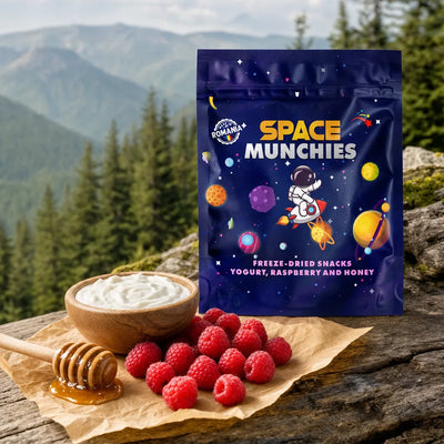 Space Munchies Liofilizowany Jogurt z Maliną i Miodem
