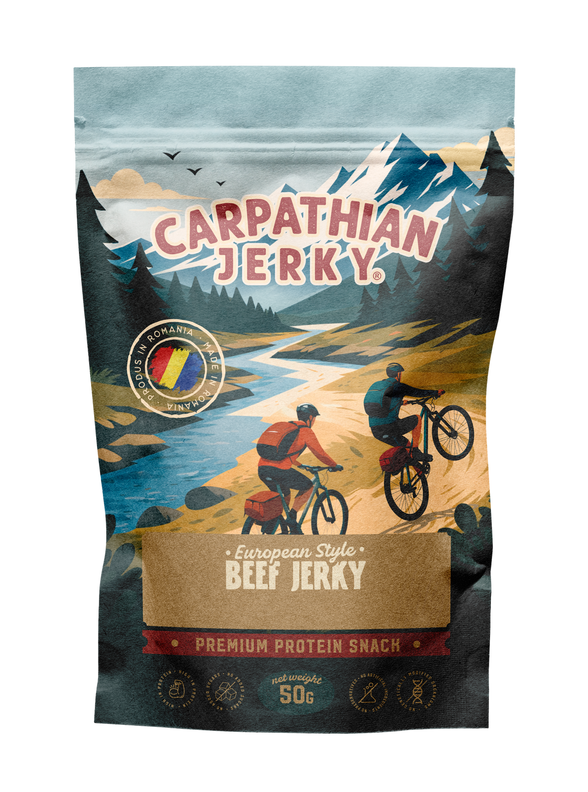 Carpathian Jerky European Style Beef Jerky
